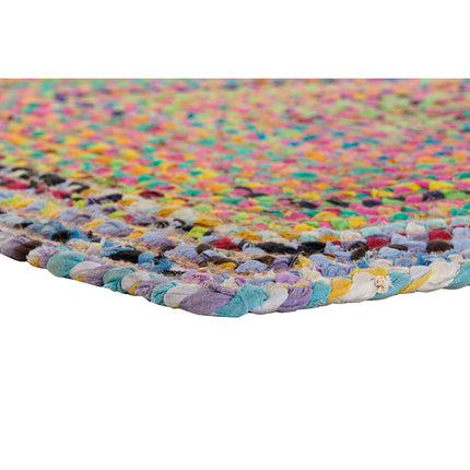 Teppich DKD Home Decor Braun Bunt Jute Baumwolle (200 x 290 x 1 cm)