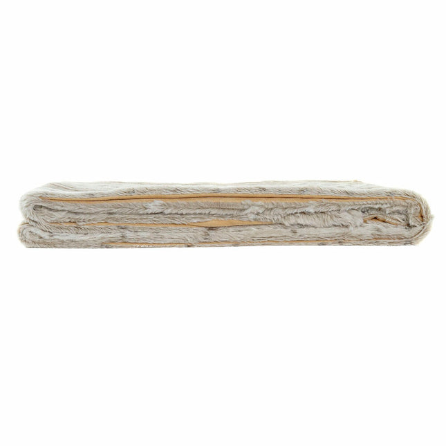 Decke DKD Home Decor Wilde 130 x 170 x 2 cm Beige Weiß Berg
