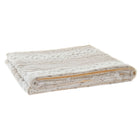Decke DKD Home Decor Wilde 130 x 170 x 2 cm Beige Weiß Berg