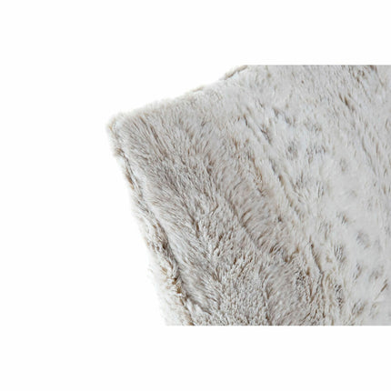 Kissen DKD Home Decor Beige 45 x 10 x 45 cm Weiß Dschungel