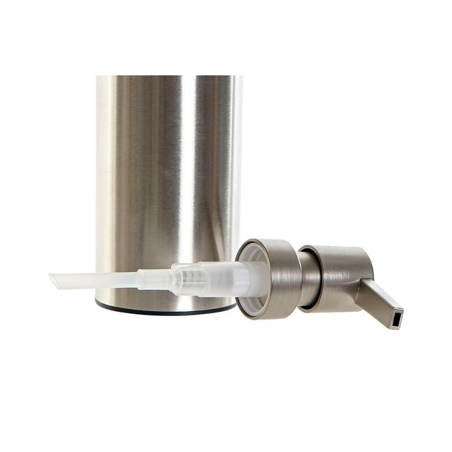 Seifenspender DKD Home Decor Silberfarben Stahl Aluminium Kunststoff (6,3 x 6,3 x 17 cm)