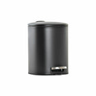 Abfalleimer DKD Home Decor Mattierend 25,2 x 20 x 27 cm Schwarz Metall 5 L Loft