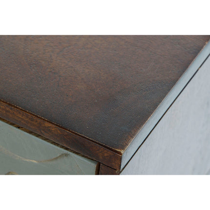 Beistelltisch DKD Home Decor 8424001860944 Grau Mango-Holz (120 x 45 x 75 cm)