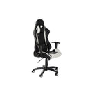 Bürostuhl mit Kopfstütze DKD Home Decor Schwarz Weiß (70 x 55 x 139 cm)