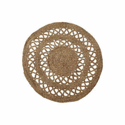 Teppich DKD Home Decor natürlich (150 x 150 x 1,5 cm)