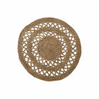 Teppich DKD Home Decor natürlich (150 x 150 x 1,5 cm)