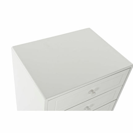 Schubladenschrank DKD Home Decor natürlich MDF Weiß (40 x 30 x 90 cm)