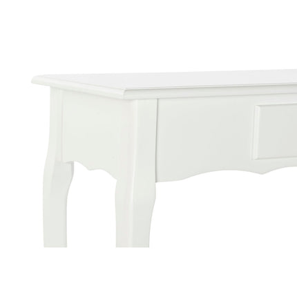 Konsole DKD Home Decor MDF Weiß (91 x 31,5 x 82 cm)