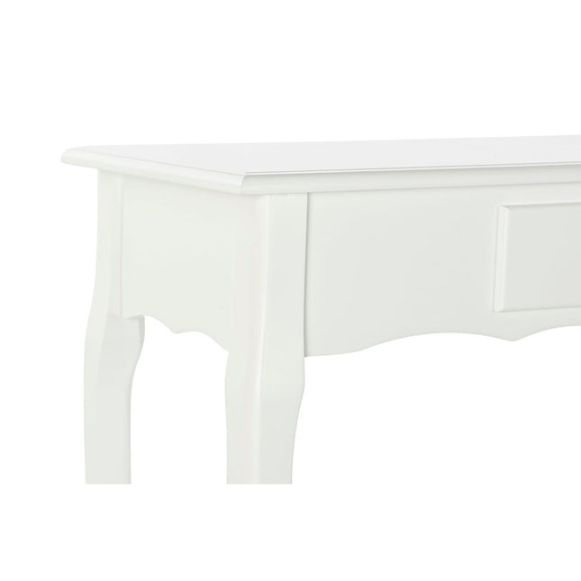 Konsole DKD Home Decor MDF Weiß (91 x 31,5 x 82 cm)