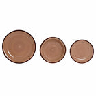 Geschirr DKD Home Decor S3025792 Steingut (26,5 x 26,5 x 3 cm) (21 x 21 x 5,5 cm) (26.5 x 26.5 x 3 cm) (19 x 19 x 3 cm) (18 pcs)