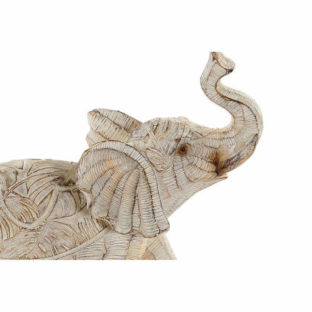 Deko-Figur DKD Home Decor Elefant Beige Kolonial 19 x 8 x 18 cm Decapé