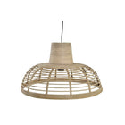 Deckenlampe DKD Home Decor Braun Rattan (43 x 43 x 26 cm)