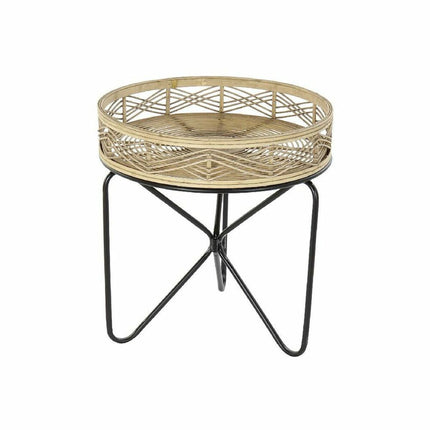 Beistelltisch DKD Home Decor Schwarz Braun 50 x 50 x 52 cm