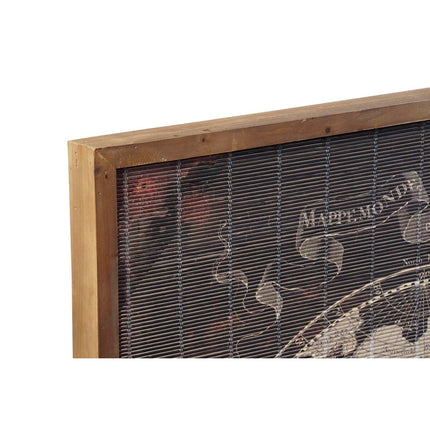 Bild DKD Home Decor S3017928 Weltkarte (120 x 4 x 80 cm)