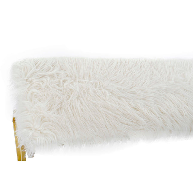 Barhocker DKD Home Decor Silber Weiß (120 x 40 x 45 cm)
