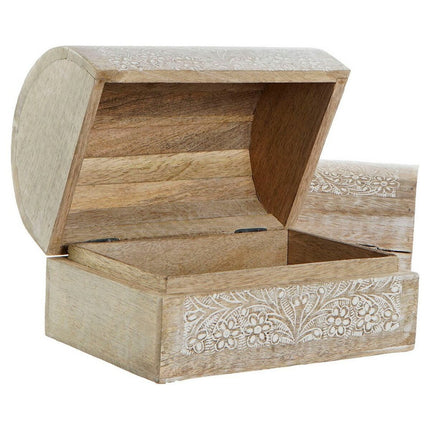 Box-Schmuckkästchen DKD Home Decor Mango-Holz Indianer (2 pcs)