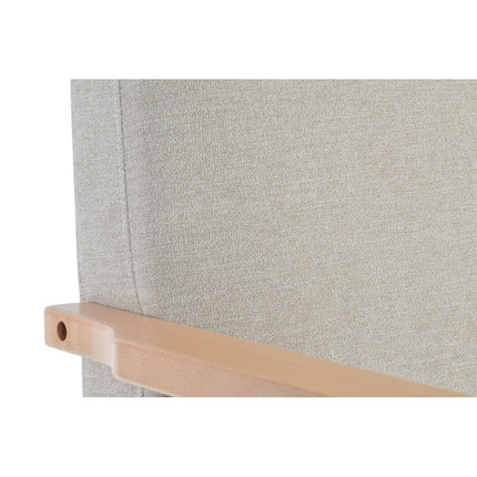 Schaukelstuhl DKD Home Decor Grau Holz Polyester (81 x 58 x 90 cm)