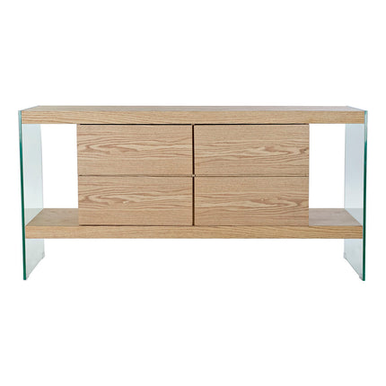 Anrichte DKD Home Decor Kristall Holz MDF (160 x 45 x 80 cm)