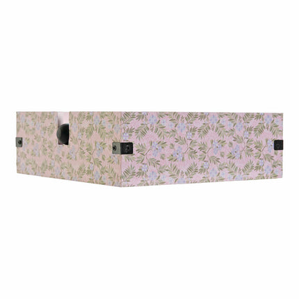 Serviettenring DKD Home Decor 22 x 18 x 6 cm Blau Rosa Metall grün 3 Stücke Holz MDF