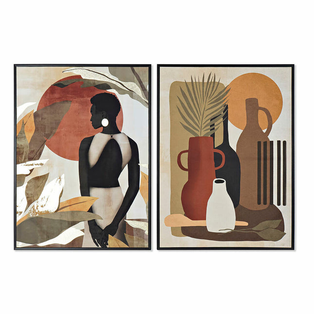 Bild DKD Home Decor Vase Kolonial (2 Stück)