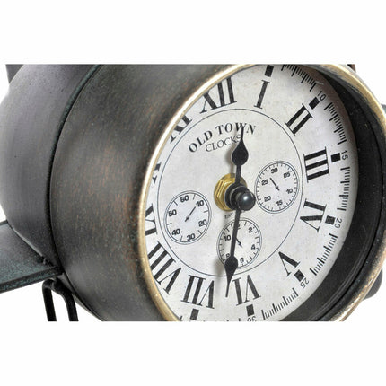 Bordur DKD Home Decor 26 x 21 x 15 cm Flugzeug Kristall Grau grün Eisen (2 Stück)