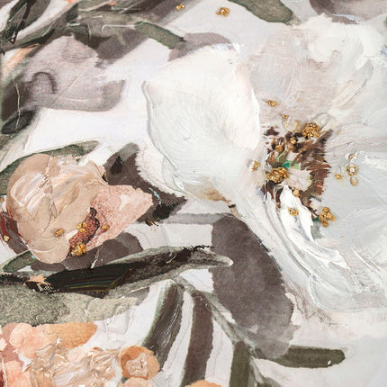 Bild DKD Home Decor 80 x 3,5 x 80 cm Blumenvase Shabby Chic (2 Stück)