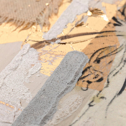 Bild DKD Home Decor 90 x 2,4 x 120 cm abstrakt Moderne (2 Stück)