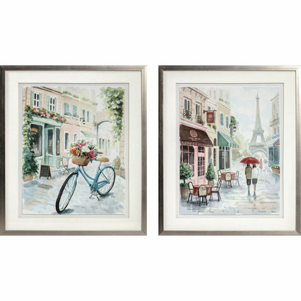 Bild DKD Home Decor 50 x 3 x 60 cm Romantisch (2 Stück)