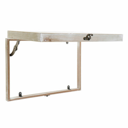 Schlüsselschrank DKD Home Decor Grau Weiß Holz MDF (46.5 x 6 x 31.5 cm) (2 pcs)