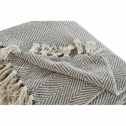 Decke DKD Home Decor Randbereich 150 x 200 x 1 cm (2 Stück)