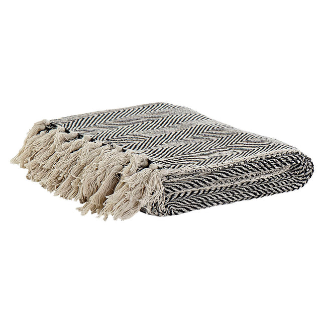 Decke DKD Home Decor Randbereich 150 x 200 x 1 cm (2 Stück)