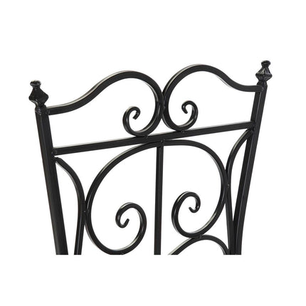 Havestol DKD Home Decor Schwarz 39 x 50 x 93 cm aus Keramik Bunt schmiedeeisern (39 x 50 x 93 cm)