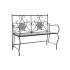 Bank DKD Home Decor aus Keramik Mosaik schmiedeeisern (111 x 54 x 88 cm)