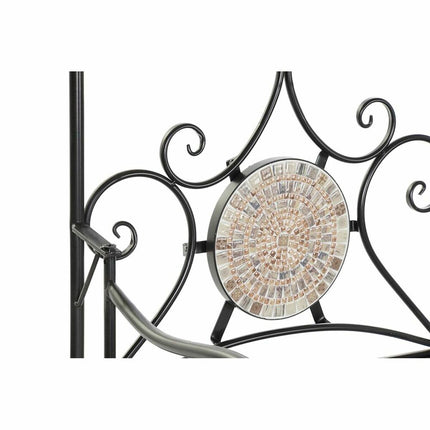 Bank DKD Home Decor aus Keramik Mosaik schmiedeeisern (111 x 54 x 88 cm)