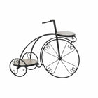 Blumentopf DKD Home Decor Fahrrad aus Keramik Mosaik Schwarz Bunt schmiedeeisern 70 x 28 x 57 cm (70 x 28 x 57 cm)