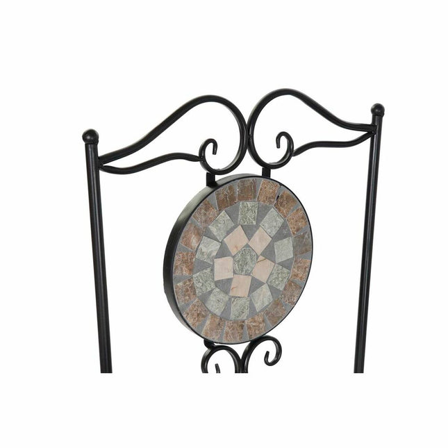 Havestol DKD Home Decor aus Keramik Schwarz schmiedeeisern (42 x 50 x 90 cm)