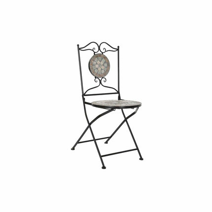 Havestol DKD Home Decor aus Keramik Schwarz schmiedeeisern (42 x 50 x 90 cm)