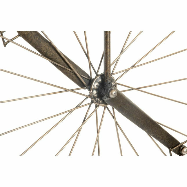 Wanddekoration DKD Home Decor 100 x 95 x 4,5 cm Schwarz Fahrrad Vintage (2 Stück)