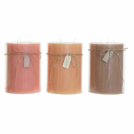Duftkerze DKD Home Decor (3 pcs) (15 x 15 x 20 cm)