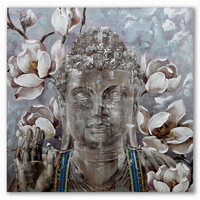 Bild DKD Home Decor 100 x 3 x 100 cm Blomster Orientalisch (2 Stück)