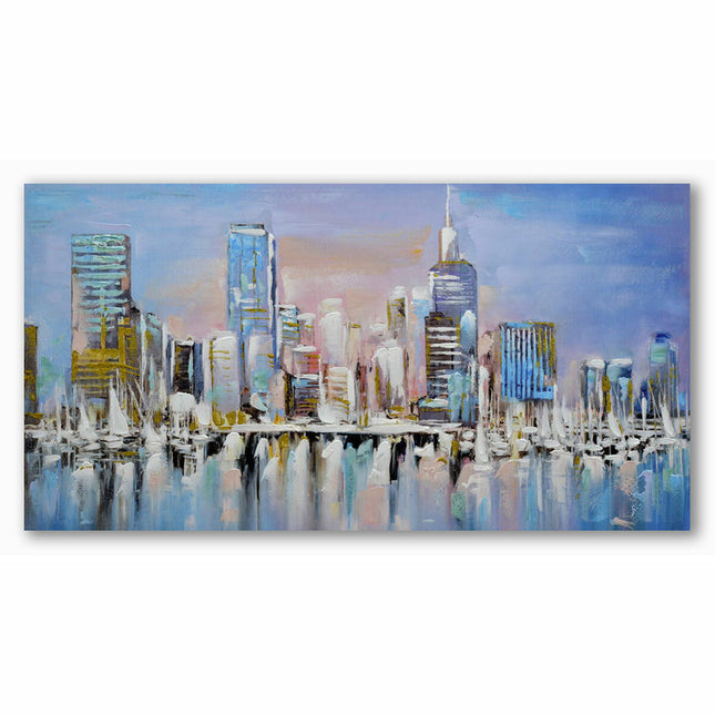 Bild DKD Home Decor Stadt 120 x 3 x 60 cm Loft (2 Stück)