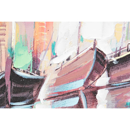 Bild DKD Home Decor Stadt 80 x 3 x 80 cm Loft (2 Stück)