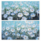 Bild DKD Home Decor 120 x 3 x 60 cm Blomster Shabby Chic (2 Stück)