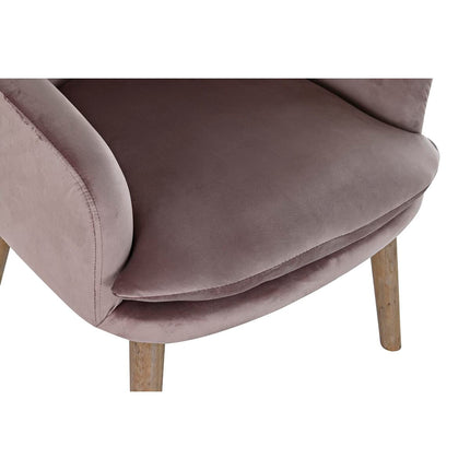 Stuhl DKD Home Decor Rosa 61 x 68 x 78 cm Holz