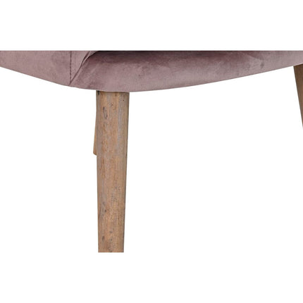 Stuhl DKD Home Decor Rosa 61 x 68 x 78 cm Holz