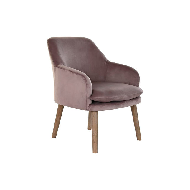 Stuhl DKD Home Decor Rosa 61 x 68 x 78 cm Holz