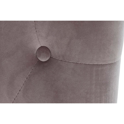 Stuhl DKD Home Decor Rosa Leinen Kautschukholz (51 x 47.5 x 101 cm)