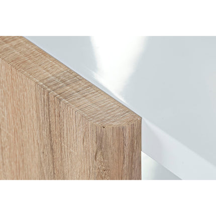 Beistelltisch DKD Home Decor Kristall Braun Weiß 110 x 60 x 45 cm Holz MDF