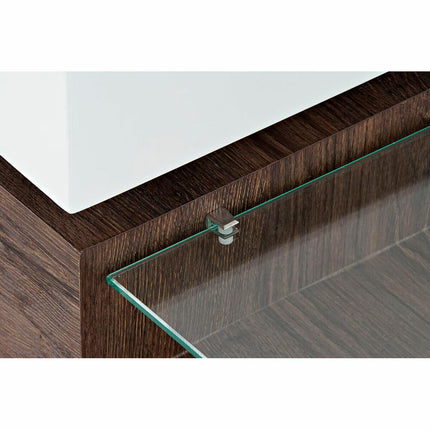 Couchtisch DKD Home Decor Kristall MDF (80 x 60 x 38 cm)