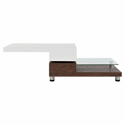 Couchtisch DKD Home Decor Kristall MDF (80 x 60 x 38 cm)